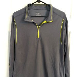 ASICS 1/4 zip lightweight pullover